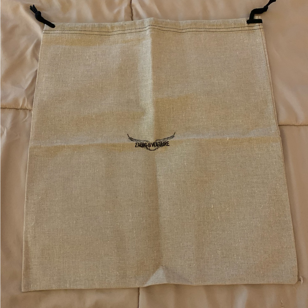 NEW Zadig & Voltaire Medium Size Canvas Dust Bag